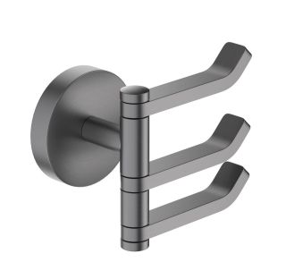 Крючок тройной Aquatek Бетта AQ4632BGM шлифованный чёрный хром